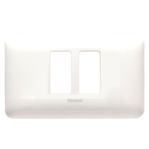 PLACA 2 MODULOS MAGIC NEA COLOR BLANCO 97344202 Bticino