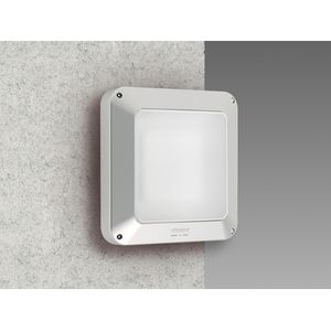 APLIQUE LED CUADRADO EXTERIOR 15W 4K 2160LM IP65 PLATA 427552130 Disano