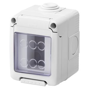 CAJA ESTANCA 1 MODULO IP55 LIBRE DE HALOGENO 27041103 Gewiss