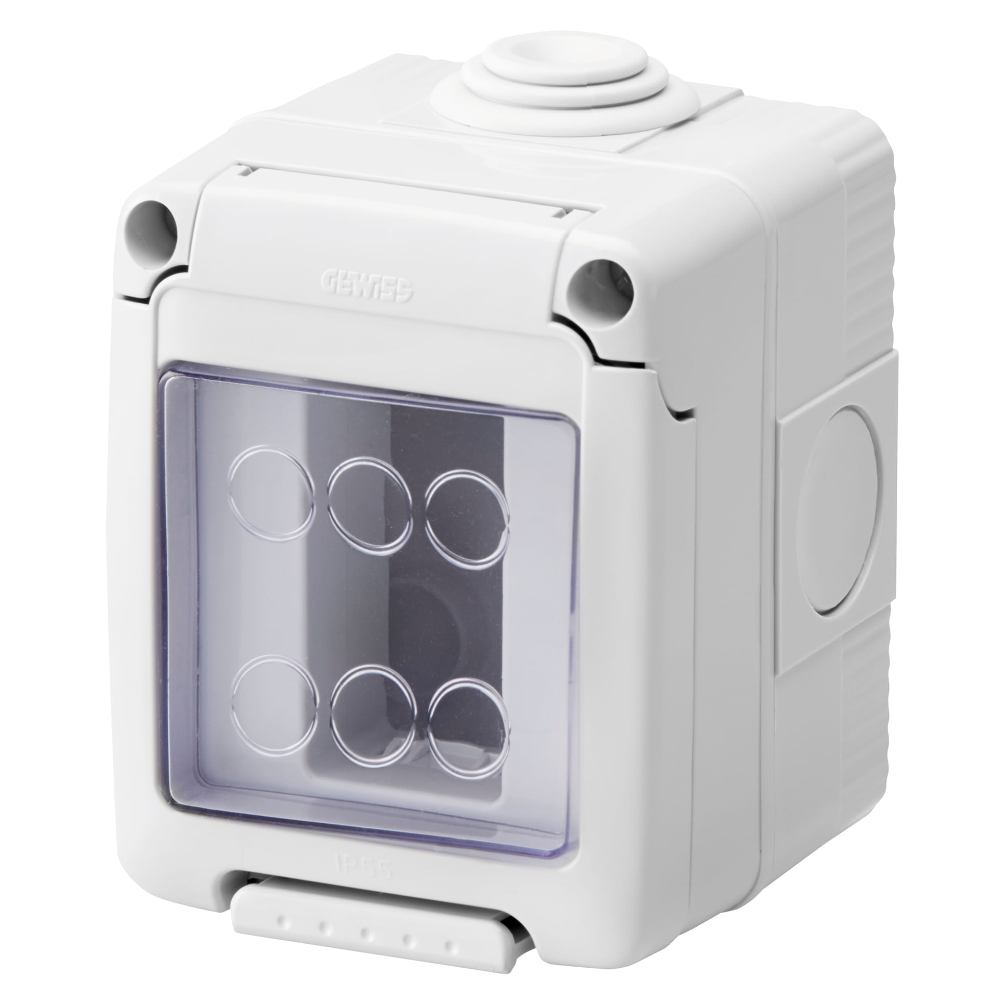 CAJA ESTANCA 1 MODULO IP55 LIBRE DE HALOGENO 27041103 Gewiss