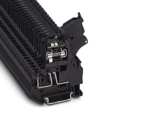 PC BORNE PORTAFUSIBLE L/MANT 5X20MM IND 220V