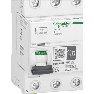 INTERRUPTOR DIFERENCIAL 4x 40A 300mA TIPO B-SI 6444059 Schneider Electric