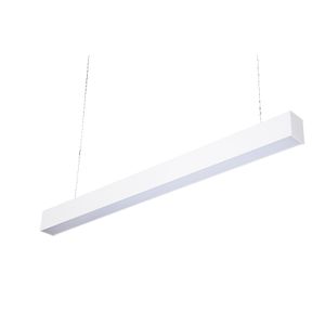 EQUIPO LINEAL SOBREPUESTO Y COLGANTE LED 36W 3K 3600LM AL IP40 CRI80 1200X60X70 BLANCA+ EMERGENCIA 259521825 Darlux