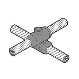 MOLDE UNION EN CRUZ SOBREPUESTO CABLE-CABLE AW20XS20 301038174