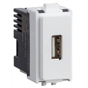 MODULO GENESIS CON USB 2.0 1A 250V, BLANCO 7091003 Schneider Electric