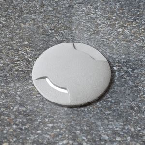 FOCO EXT EMB PISO LED 6W GU10 2,7-4K GR 1F2LXL1K143 Fumagalli
