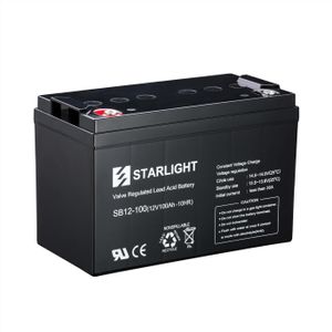 BATERIA STARLIGTH GEL 100AH 12V CICLO PROFUNDO 100100161