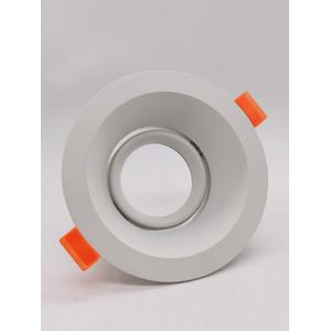 FOCO EMB GU10 REFL RETRAIDO BL 105X45mm 278700625 Darlux