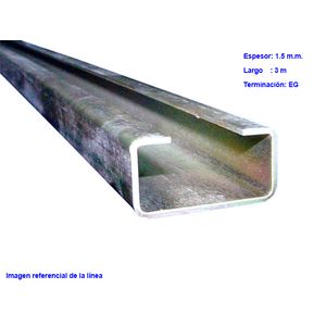 PERFIL 19x35x3000x1.5mm ELECTROGALVANIZADO (EG) 337400288