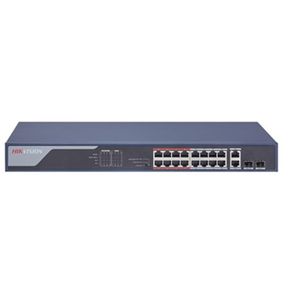 DS-3E0318P-E B  SWITCH COMUNICACION 16 P POE COBRE 10 100 MBPS 1785302132 Hikvision