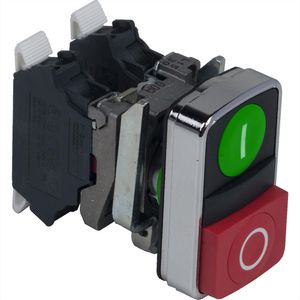 PULSADOR DOBLE MET ARM S/LED NA+NC 2750159 Schneider Electric