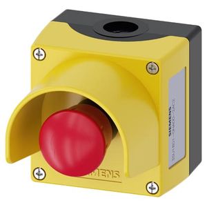 CAJA MANDO PLAST CON P/EMERG 22MM C/CAPU 2451861 Siemens