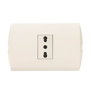 ENCHUFE HEMBRA MODUS STYLE ARMADA COLOR MARFIL 218052102 Bticino