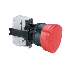 OSMOZ BOTON EMERG 40m C/RET ROJO  23720 2372004 Legrand
