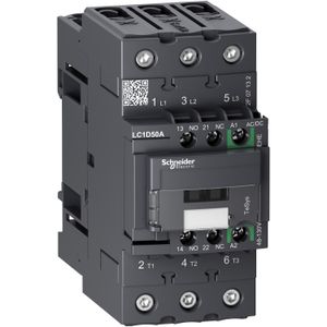CONTACTOR 50A 48-130V AC/DC 1NA+1NC 228128759 Schneider Electric