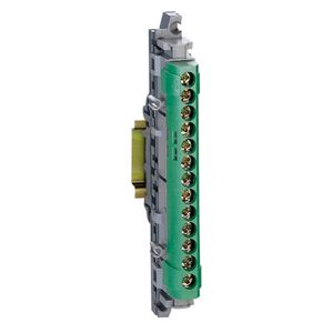 REGLETA VERDE TIERRA 12 ENTRADAS 483404 Legrand