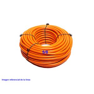 TUBO PVC ALTA DENSIDAD 20mm PROT(5/8) NARANJO X 100METROS 237915310