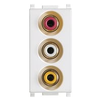 MODULO RCA 1P BLANCO 143355476 Vimar