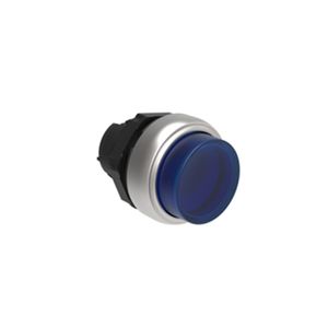 CABEZAL LUMINOSO PULSADOR SALIENTE AZUL, CONTACTO MOMENTANEO, PLASTICO, IP67 2716672 Lovato