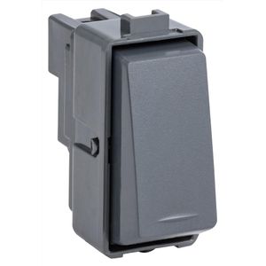 MODULO GENESIS CON INTERRUPTOR 9/12 16A 250V, NEGRO 730063 Schneider Electric