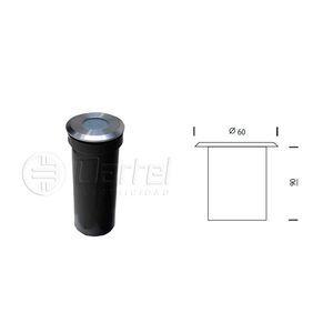 FOCO EMB PISO 3W 4K IP67 RED 60X90mm 278608025 Darlux