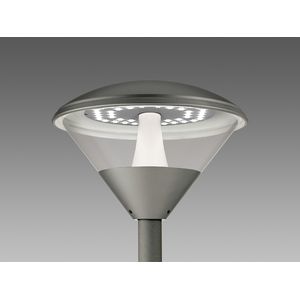 FAROL EXT AL/POLIC LED 40W 6720LM 4K IP65 PLATA 422380130 Disano