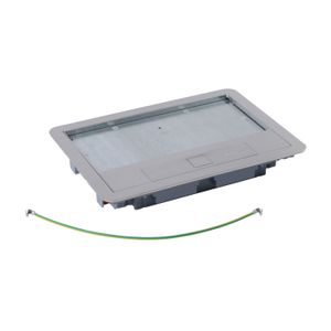 CUBIERTA INOXIDADA P/CAJA PISO 8/12MOD 8800304 Legrand