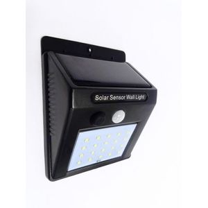 FOCO APLIQUE SOLAR LED CON SENSOR 200LM IP65 123X95MM 209005625 Darlux