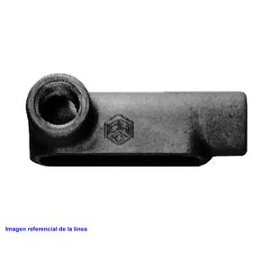 CH CONDULET FE LL 1.1/2 C/TAPA+EMPAQ 117445868 CROUSE HINDS