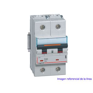 INTERRUPTOR MAGNETOTERMICO DX3 25KA CURVA D BIPOLAR 40982304 Legrand