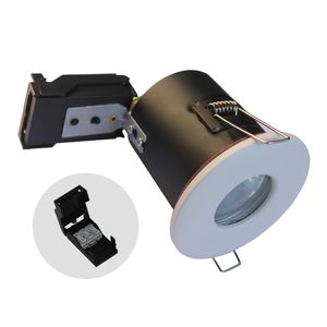 FOCO EMBUTIDO GU10 FIJO  IP65 BLANCO 86X110MM 278701425 Darlux