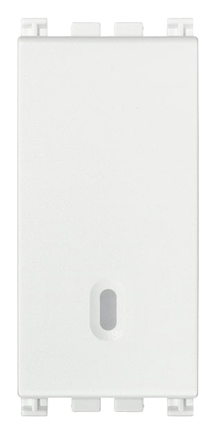 CONMUTADOR 1P 16 AX 250 V~. ILUMINABLE. TECLA INTERCAMBIABLE. BLANCO 190055476 Vimar