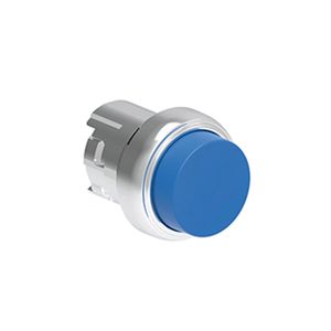 Pulsador saliente azul (cabezal), Contacto momentaneo, 22mm, metalico 2490672 Lovato