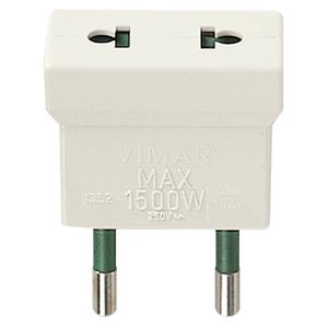 ADAPTADOR S10 - USA+EU BLANCO 13525476 Vimar