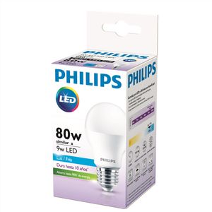 AMPOLLETA LED BULBO PHILIPS ESSENTIAL 9W E27 6.500K A60 229631607 Philips