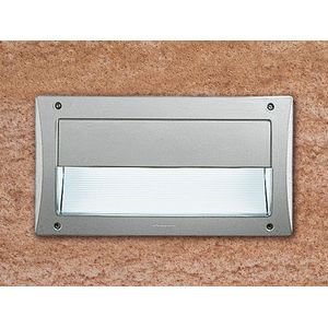 FOCO EXT EMB MURO ASIM PLL18W 4K IP65 RECTANG GRIS 431730130 Disano