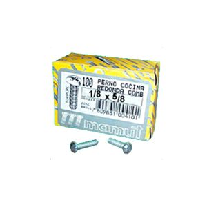PERNO COCINA 1/8x5/8 C/COMB 105 PCRC x100 UNID 31800665 Mamut