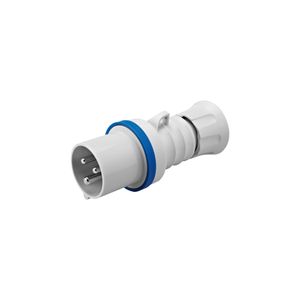 MACHO INDUSTRIAL VOLANTE 220V 16A 2P+T IP44/54 AZUL LIBRE MANTENCION 60004103 Gewiss