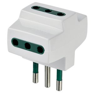ADAPTADOR MULTIPLE SICURY 250 V. BLANCO - MAX 1500 W 3205476 Vimar