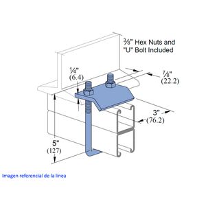 MORDAZA A VIGA REFOR P-2786 EG 339912636 Unistrut