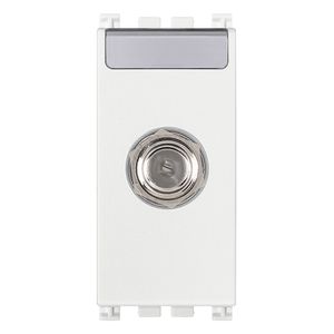 TOMA COAXIAL CON CONECTOR HEMBRA TIPO F 193185476 Vimar