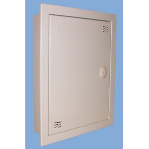 CAJA DE TERMINACION RED METALICA EMBUTIDA 400x300x80mm (PAU) SAIME SG 4030805 Saime