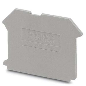 TAPA FINAL GRIS 50x36x2mm P/UK3/UK5/TWIN 192303494 Phoenix Contact