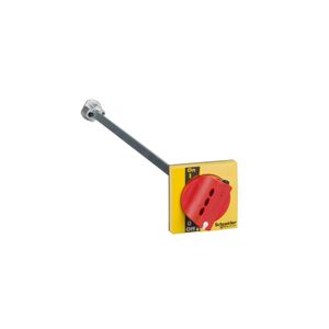 MANDO GIRATORIO FRONTAL MANETA ROJA FRENTE AMARILLO PARA INS40-160 42894259 Schneider Electric