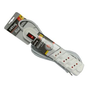 ALARGADOR MULTIPLE 5P 5Mts C/INT+PIL RM MARFIL 56403206 Rema