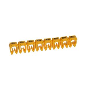 MARCA CAB3 1.5-2.5MM 4 AMARILLO TIRA 30U T3822404 Legrand