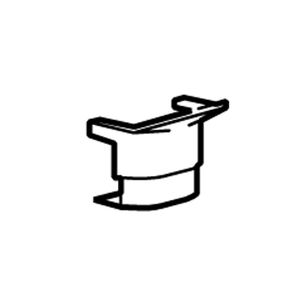 PLETINA  PARA MONTAJE DE EXTREMO  MARCO MOSAIC -DLP 20X 12,5 MM Y 32X 10 Y 12,5 MM 3170104 Legrand