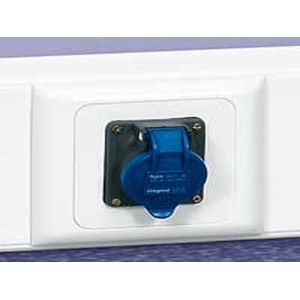 PLASTRON DLP3 BCO  P/HYPRA 130mm 10900 1090004 Legrand