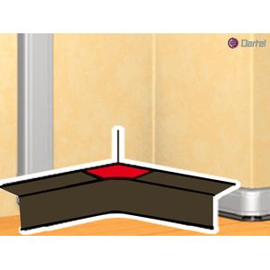 ANGULO INTERIOR VARIABLE DLP  PROFUNDIDAD 50  MM 1060004 Legrand