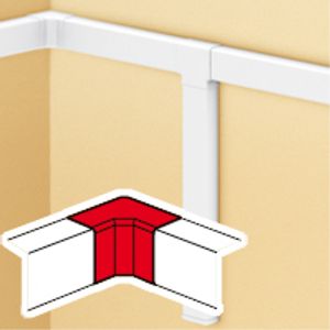 ANGULO INTERNO- DLP LIBRE DE HALOGENO 25 X 25 MM 63710104 Legrand